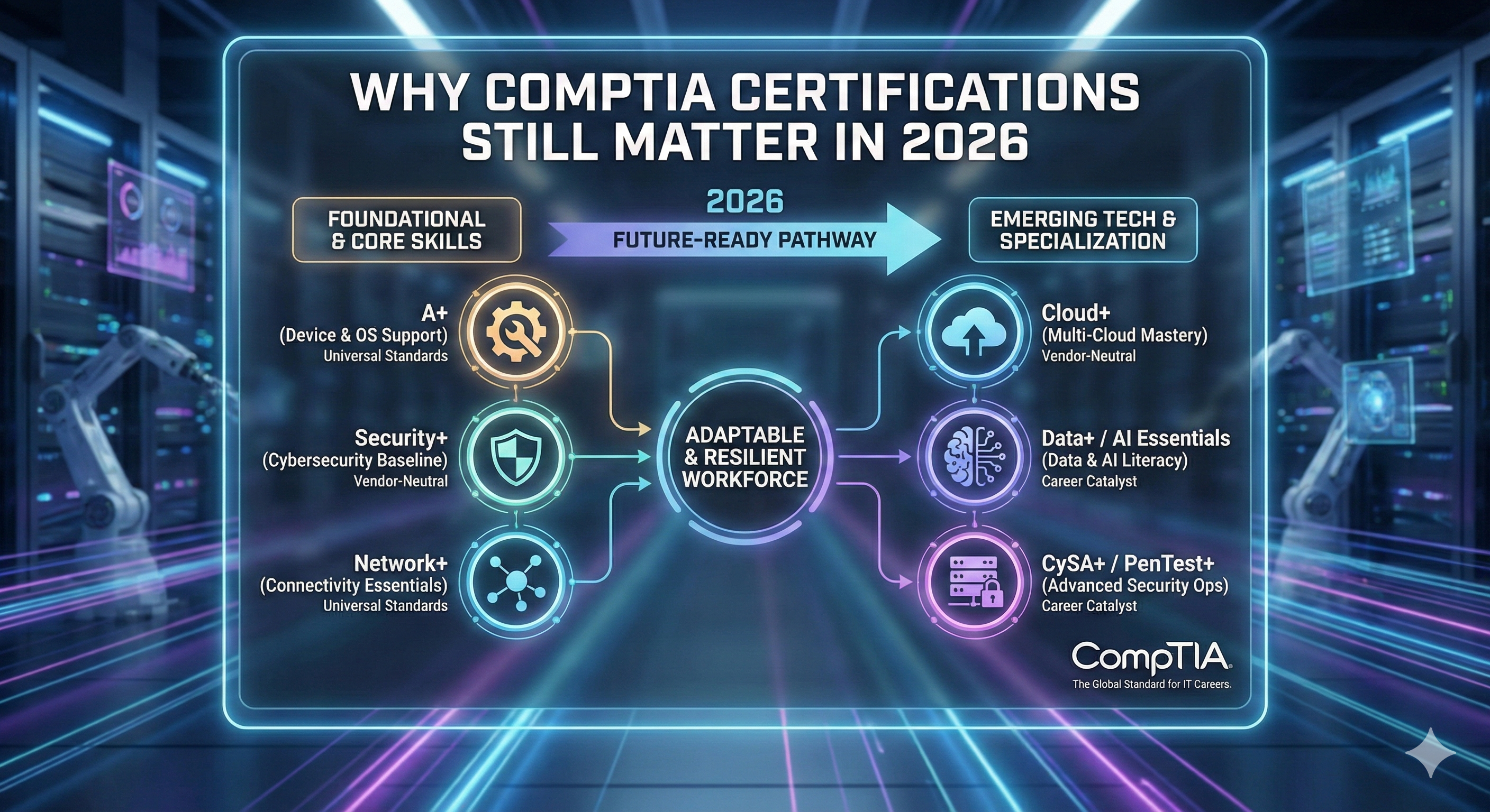 Why CompTIA Certifications Still Matter in 2026
